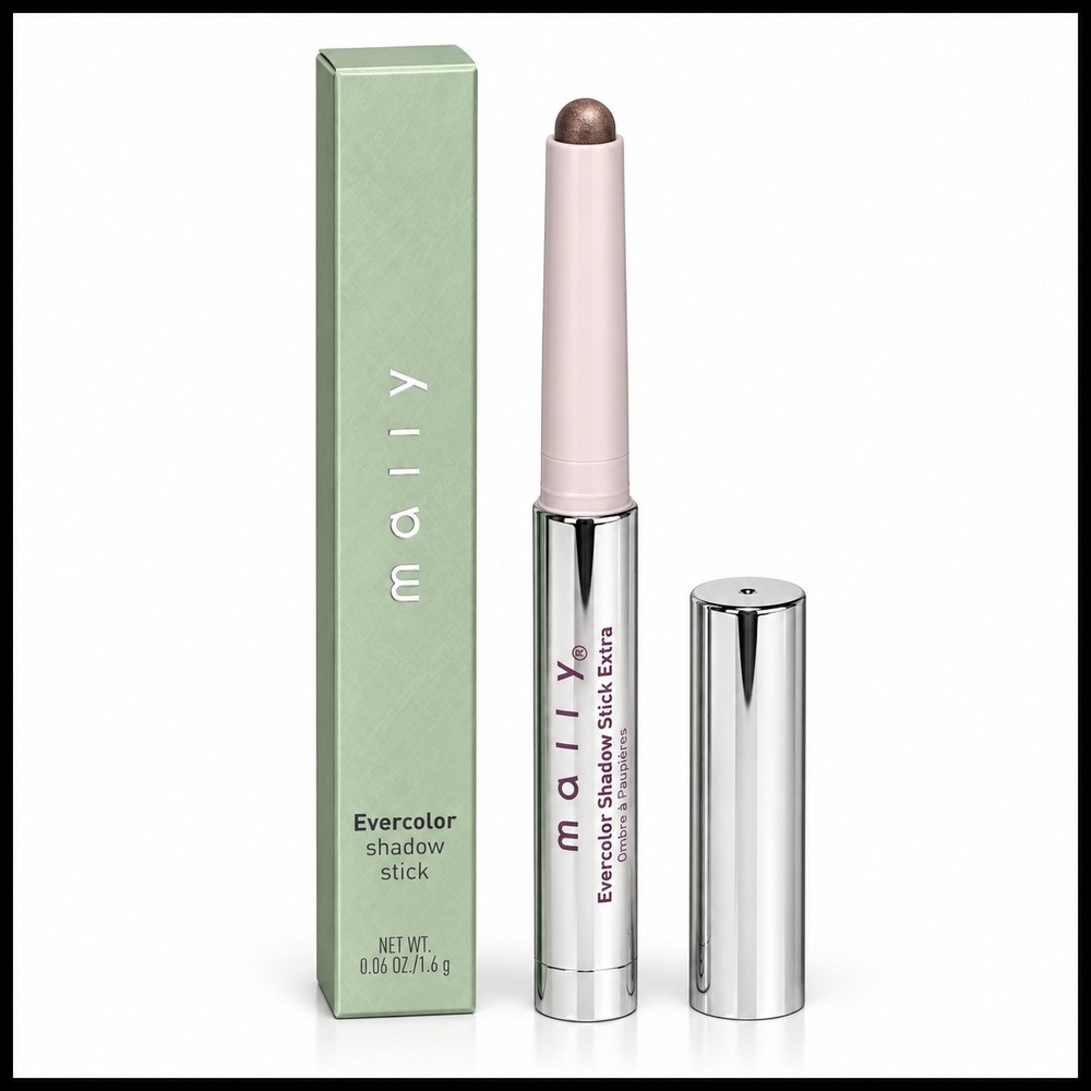 Mally Evercolor Shadow Stick Extra Mica Beige Metallic Cream Eyeshadow 0.06oz
